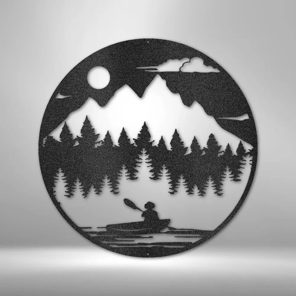 Canoe the Wild - Steel Sign - USA Metal Signs