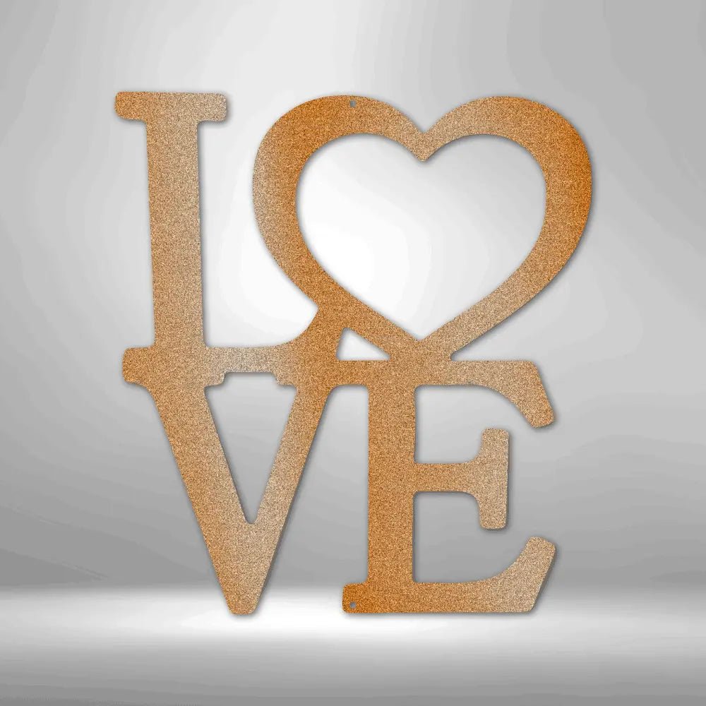 Classic Love - Steel Sign - USA Metal Signs