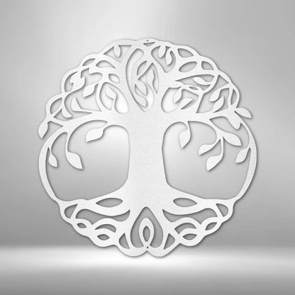 Classic Tree of Life - Steel Sign - USA Metal Signs