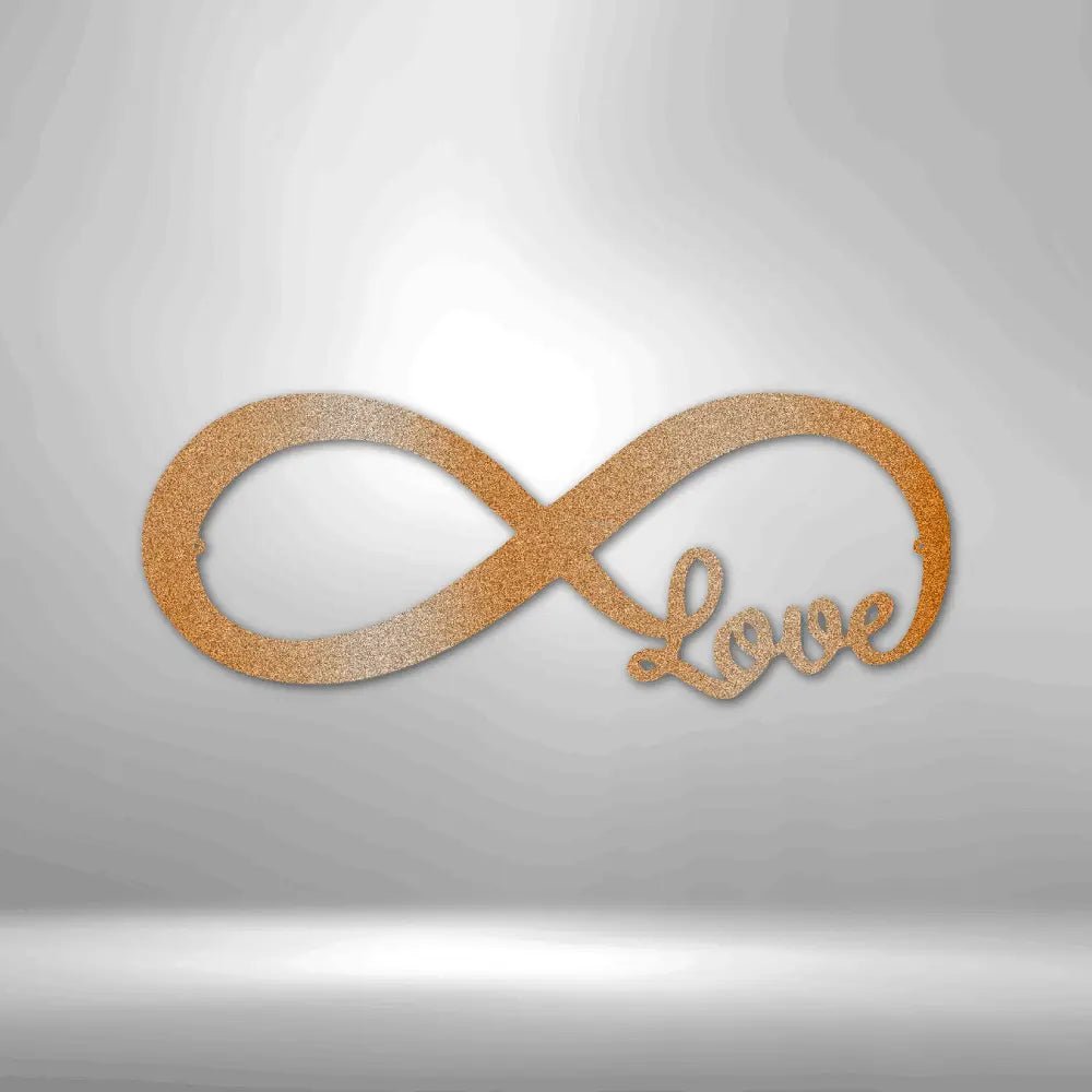 Infinite Love - Steel Sign - USA Metal Signs