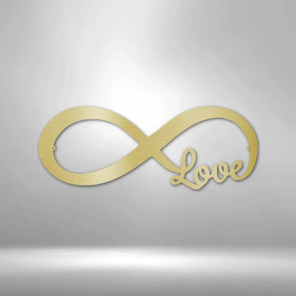 Infinite Love - Steel Sign - USA Metal Signs