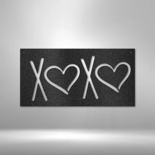 XOXO - Steel sign - USA Metal Signs